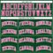 Custom Hunter Green White Pinstripe Pink Authentic Basketball Jersey
