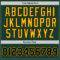 Custom Hunter Green Black-Gold Authentic Throwback Basketball Jersey