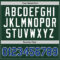 Custom Hunter Green Royal-White Authentic Throwback Basketball Jersey