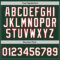 Custom Hunter Green White-Red Authentic Throwback Basketball Jersey