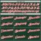 Custom Hunter Green White-Red Authentic Throwback Basketball Jersey