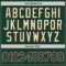 Custom Hunter Green Black-Cream Authentic Throwback Basketball Jersey