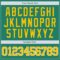 Custom Kelly Green Gold-White Authentic Throwback Basketball Jersey