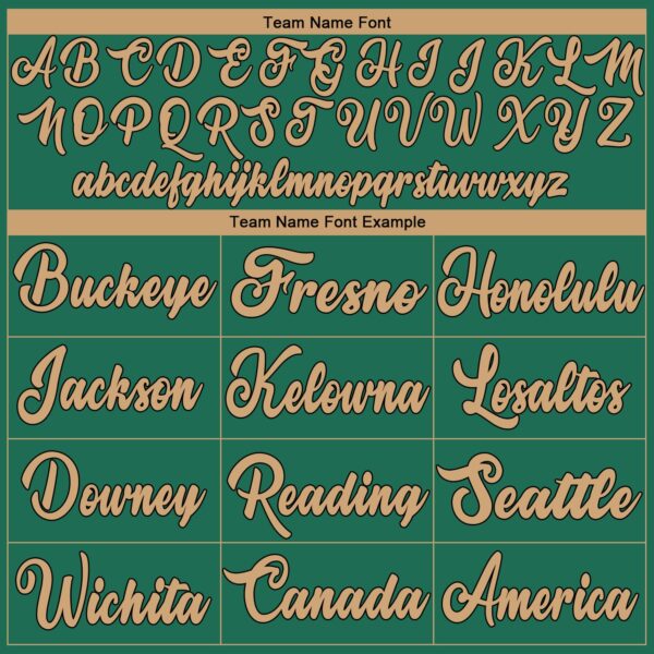 Custom Kelly Green Old Gold-Black Authentic Throwback Basketball Jersey