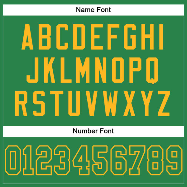 Custom Grass Green Grass Green-Gold Mesh Authentic Football Jersey