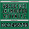 Custom Kelly Green Black-White Authentic Baseball Jersey