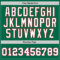 Custom Kelly Green White-Red Authentic Throwback Basketball Jersey