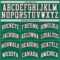 Custom Kelly Green White-Red Authentic Throwback Basketball Jersey