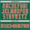 Custom Kelly Green Orange-White Authentic Throwback Basketball Jersey