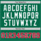 Custom Kelly Green Red-White Authentic Throwback Basketball Jersey