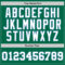 Custom Kelly Green White-Light Blue Authentic Throwback Basketball Jersey