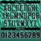 Custom Kelly Green Black-White Round Neck Sublimation Basketball Suit Jersey