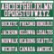 Custom Kelly Green Pink-White Mesh Authentic Football Jersey