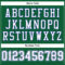 KellyGreen0318-3 Custom Kelly Green White Royal-Gray Mesh Authentic Football Jersey