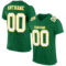 KellyGreen0319 Custom Kelly Green White-Gold Mesh Authentic Football Jersey