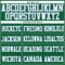 KellyGreen0320-2 Custom Kelly Green White-Light Blue Mesh Authentic Football Jersey