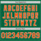 Custom Kelly Green Orange-White Authentic Baseball Jersey