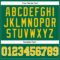 Custom Kelly Green Gold-White Authentic Throwback Basketball Jersey