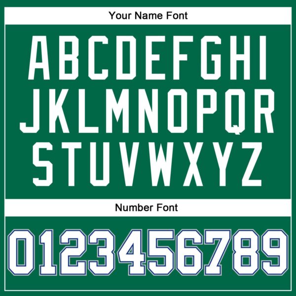 Custom Kelly Green White Royal-Gray Authentic Throwback Basketball Jersey