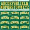 Custom Kelly Green Gold-White Authentic Throwback Basketball Jersey