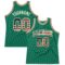 Custom Kelly Green Vintage USA Flag-Cream Authentic Throwback Basketball Jersey