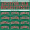 Custom Kelly Green White Pinstripe Red Authentic Basketball Jersey