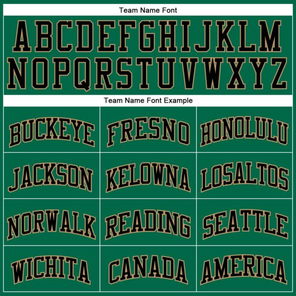 Custom Kelly Green White Pinstripe Old Gold-Black Authentic Basketball Jersey