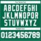 Custom Kelly Green White Pinstripe White-Gray Authentic Basketball Jersey
