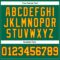 Custom Kelly Green Gold-Red Authentic Throwback Basketball Jersey