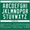 Custom Kelly Green White Authentic Throwback Basketball Jersey