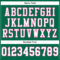 KellyGreen0449-3 Custom Kelly Green White-Pink Mesh Authentic Football Jersey