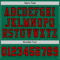 Custom Kelly Green Red-Black Mesh Authentic Football Jersey
