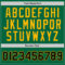Custom Kelly Green Black-Gold Authentic Throwback Basketball Jersey
