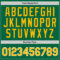 Custom Kelly Green Gold-White Authentic Throwback Basketball Jersey