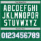 Custom Kelly Green White-Royal Authentic Throwback Basketball Jersey