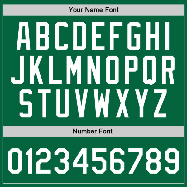 Custom Kelly Green White Authentic Throwback Basketball Jersey