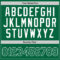 Custom Kelly Green White Authentic Throwback Basketball Jersey