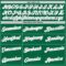 Custom Kelly Green White-Gray Authentic Throwback Basketball Jersey