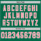 Custom Kelly Green Medium Pink-White Mesh Authentic Football Jersey