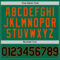 Custom Kelly Green Black-Orange Authentic Throwback Basketball Jersey