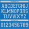 Custom Blue White V-Neck Basketball Jersey