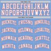 Custom Light Blue White-Orange Authentic Throwback Basketball Jersey