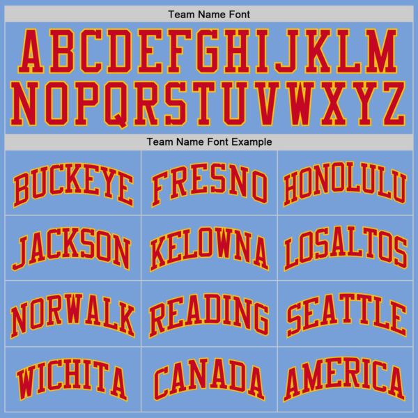 Custom Light Blue Red-Gold Authentic Throwback Basketball Jersey