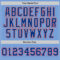 Custom Light Blue Royal-Red Authentic Throwback Basketball Jersey