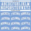 Custom Light Blue White-Gray Authentic Throwback Basketball Jersey