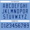 Custom Light Blue White Pinstripe Royal Authentic Basketball Jersey