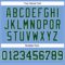 Custom Light Blue White Pinstripe Green Authentic Basketball Jersey