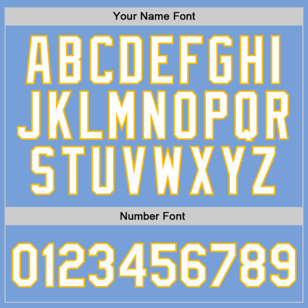 Custom Light Blue White-Gold Authentic Throwback Basketball Jersey