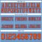 LightBlue0864-3 Custom Light Blue Orange-Royal Authentic Football Jersey