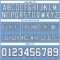 Custom Light Blue White-Black Authentic Football Jersey
